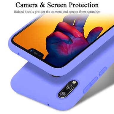 Huawei P20 LITE 2018 / NOVA 3E Skal Fodral Case (Lila)