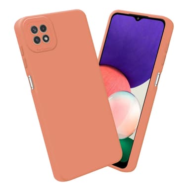 Samsung Galaxy A22 5G Skal Fodral Case (Orange)