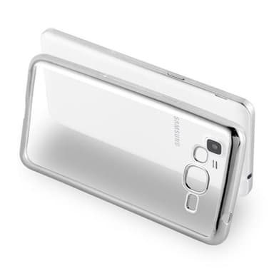 Samsung Galaxy GRAND PRIME Skal Fodral Case (Silver)