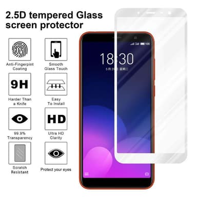 MEIZU M6T Skyddsglas Skyddsfilm Skärmskydd