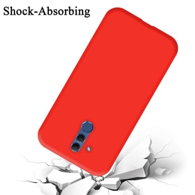 Huawei MATE 20 LITE Skal Fodral Case (Röd)