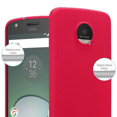 Skal Motorola MOTO Z PLAY Fodral Case (Röd)