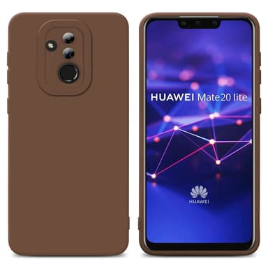 Huawei MATE 20 LITE Skal Fodral Case (Brun)