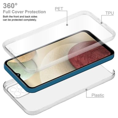 Skal Samsung Galaxy A12 / M12 Fodral Case (Transparent)