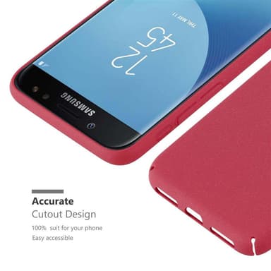 Samsung Galaxy J5 2017 Skal Fodral Case (Röd)