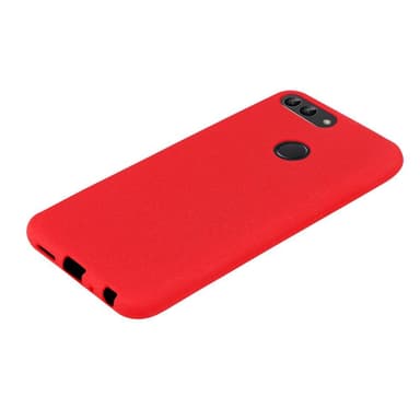 Skal Huawei P SMART 2018 / Enjoy 7S Fodral Case (Röd)