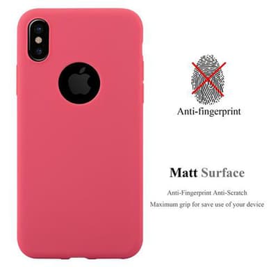 Skal iPhone X / XS Fodral Case (Röd)