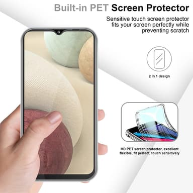 Skal Samsung Galaxy A12 / M12 Fodral Case (Transparent)