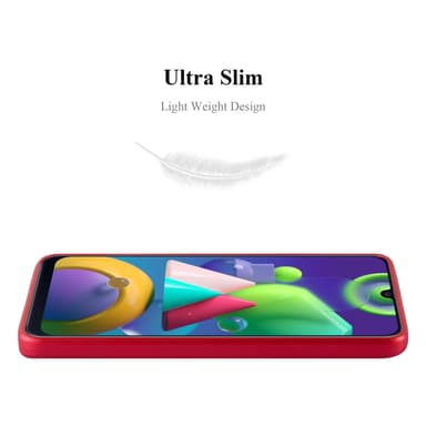 Skal Samsung Galaxy M31 Fodral Case (Röd)