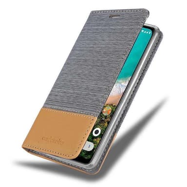 Xiaomi Mi CC9 Plånboksfodral Skal (Grå)