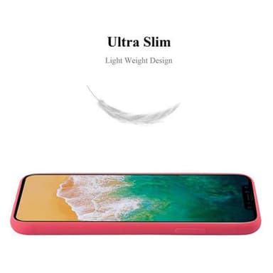 Skal iPhone X / XS Fodral Case (Röd)