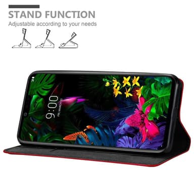 LG G8S Skal Fodral Case (Röd)