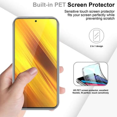 Skal Xiaomi POCO X3 NFC Fodral Case (Genomskinlig)