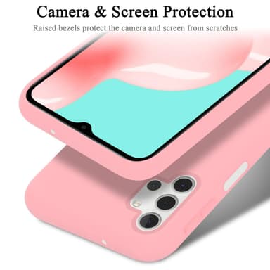 Samsung Galaxy A32 5G Skal Fodral Case (Rosa)