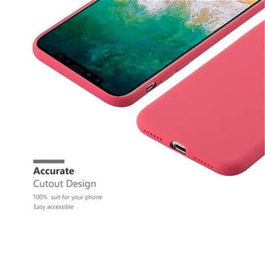 Skal iPhone X / XS Fodral Case (Röd)