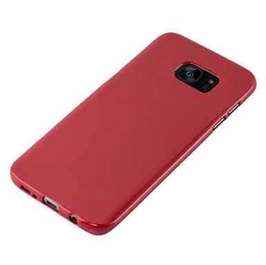 Samsung Galaxy S7 EDGE Skal Fodral Case (Röd)