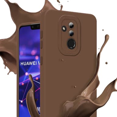 Huawei MATE 20 LITE Skal Fodral Case (Brun)