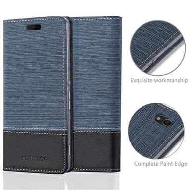 Sony Xperia M4 AQUA Plånboksfodral Skal (Blå)