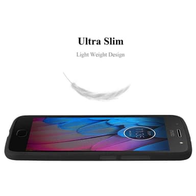 Skal Motorola MOTO G5S Fodral Case (Svart)