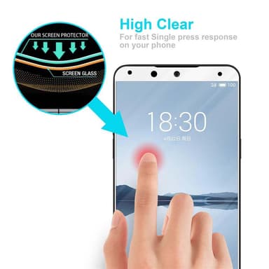 MEIZU 15 Skyddsglas Skyddsfilm Skärmskydd