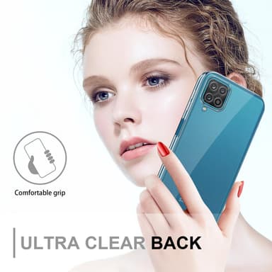 Skal Samsung Galaxy A12 / M12 Fodral Case (Transparent)