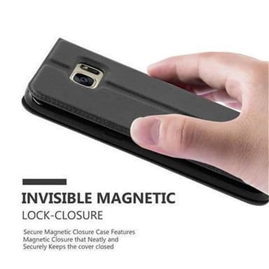 Samsung Galaxy S7 Plånboksfodral Skal (Svart)