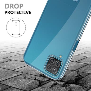 Skal Samsung Galaxy A12 / M12 Fodral Case (Transparent)