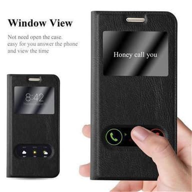 Samsung Galaxy S7 Plånboksfodral Skal (Svart)