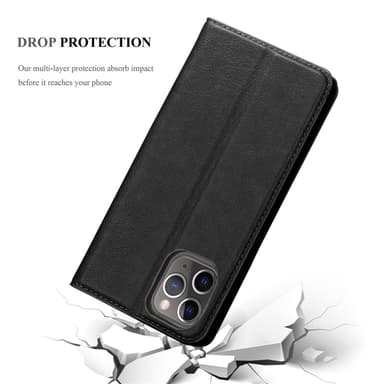 iPhone 12 PRO MAX Skal Fodral Case (Svart)