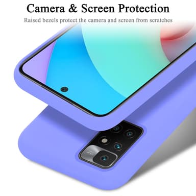 Xiaomi RedMi 10 Skal Fodral Case (Lila)