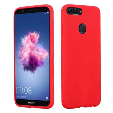 Skal Huawei P SMART 2018 / Enjoy 7S Fodral Case (Röd)