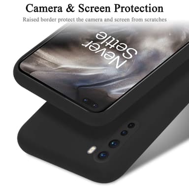 OnePlus Nord Skal Fodral Case (Svart)
