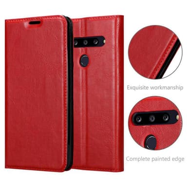 LG G8S Skal Fodral Case (Röd)