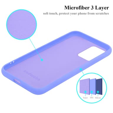 Xiaomi RedMi 10 Skal Fodral Case (Lila)