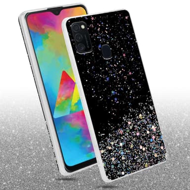Samsung Galaxy M21 / M30s Skal Fodral Case (Svart)
