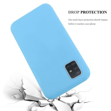 Skal Samsung Galaxy A72 4G / 5G Fodral Case (Blå)