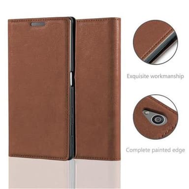 Sony Xperia Z5 Skal Fodral Case (Brun)