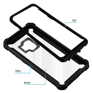 Samsung Galaxy S9 Skal Fodral Case (Svart)