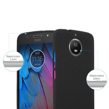 Skal Motorola MOTO G5S Fodral Case (Svart)