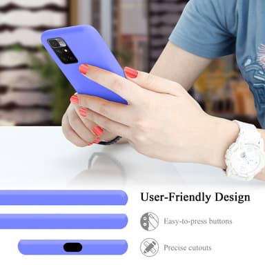 Xiaomi RedMi 10 Skal Fodral Case (Lila)