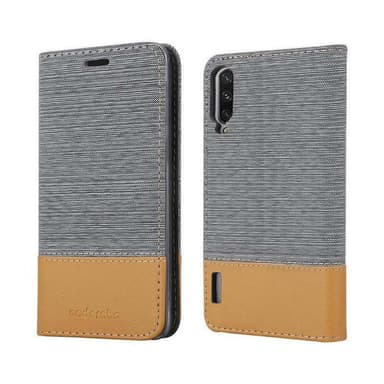 Xiaomi Mi CC9 Plånboksfodral Skal (Grå)