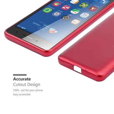 Skal ZTE Blade L7 Fodral Case (Röd)