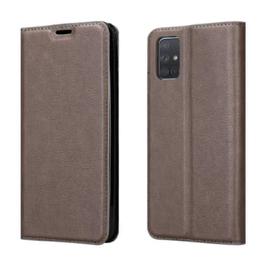 Samsung Galaxy A71 5G Skal Fodral Case (Brun)