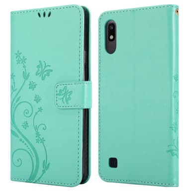 Samsung Galaxy A10 / M10 Plånboksfodral Skal (Turkos)