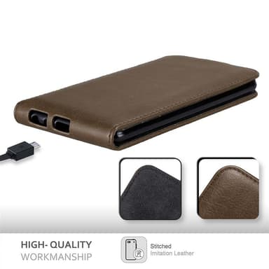 LG STYLUS 2 Flipfodral Skal (Brun)