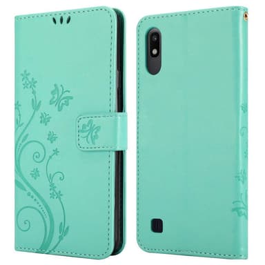 Samsung Galaxy A10 / M10 Plånboksfodral Skal (Turkos)