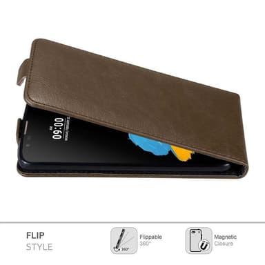 LG STYLUS 2 Flipfodral Skal (Brun)