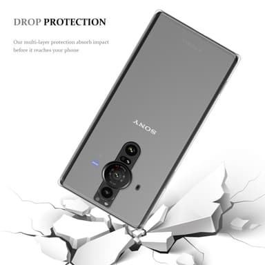Sony Xperia PRO-I Skal Fodral Case (Transparent)