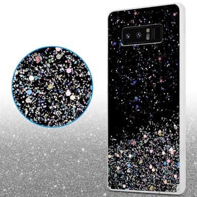 Samsung Galaxy NOTE 8 Skal Fodral Case (Svart)