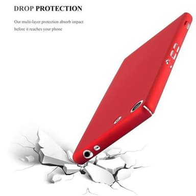 Sony Xperia M5 Skal Fodral Case (Röd)